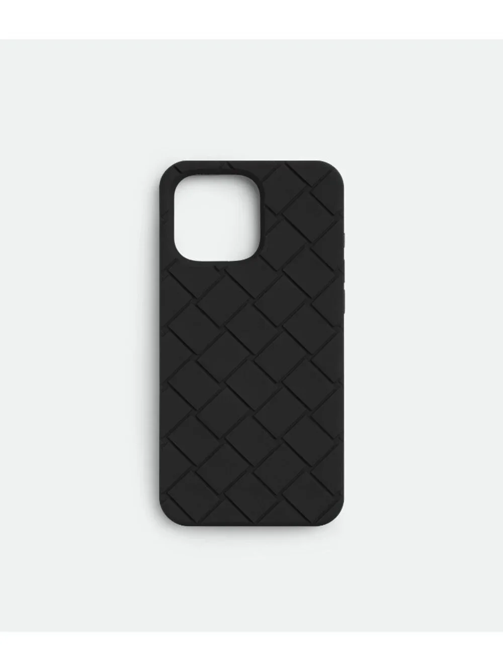 NEW BOTTEGA Veneta iPhone 16 Pro Case Black Rubber